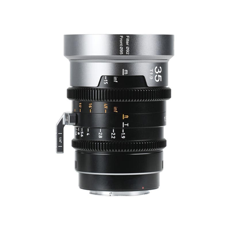 SIRUI IronStar 35mm T1.9 1.5x Full-Frame Anamorphic Cine Lens Blue (IRON-35-B)