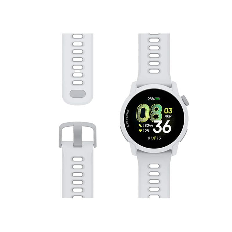 COROS Pace 4 Pro White Silicone - White Silicone