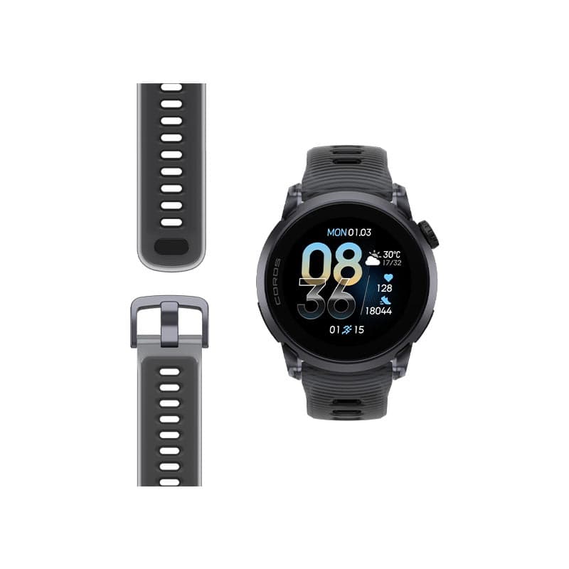 COROS Pace 4 Pro Black Silicone - Black Silicone